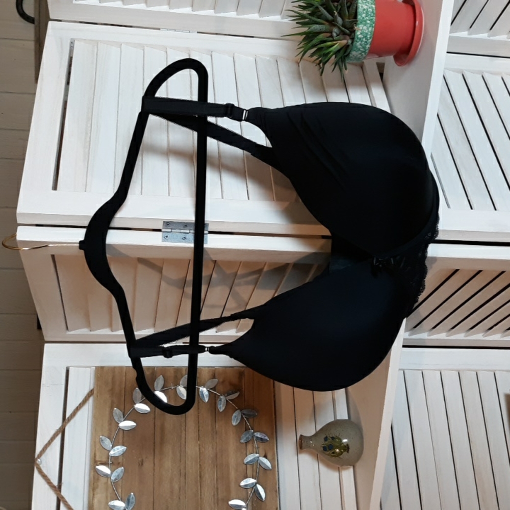 Torrid Black Bra With Lace